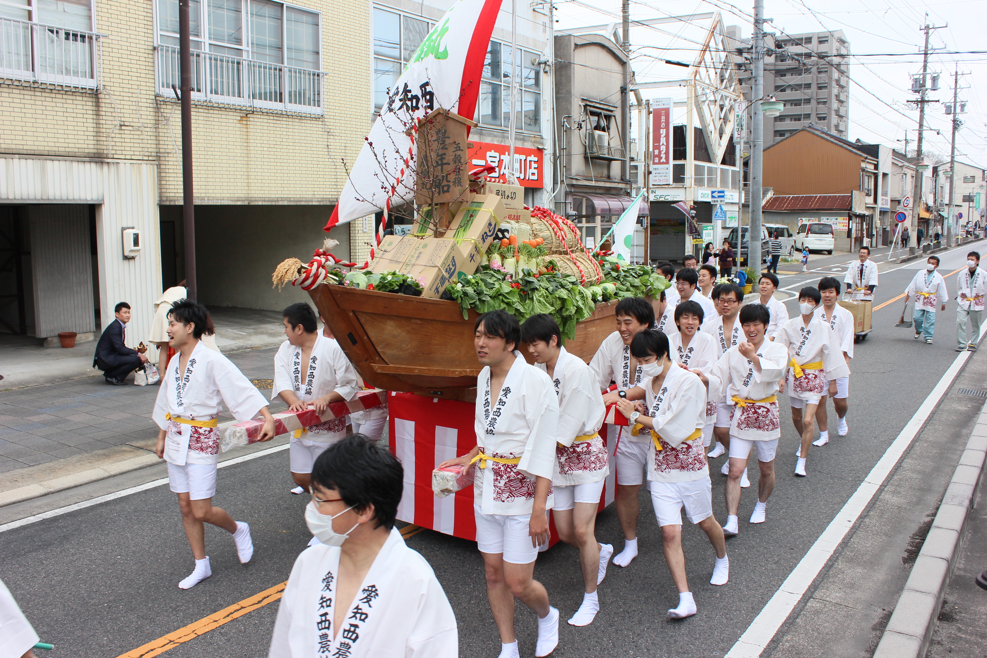 桃花祭に参加